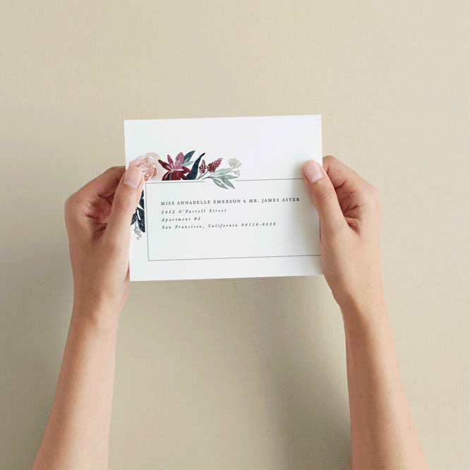 all in one wedding invitations