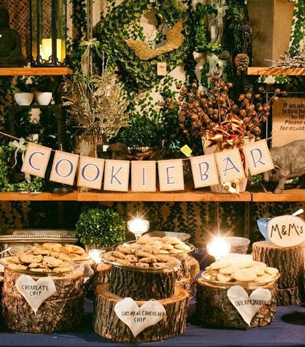 wedding food bar
