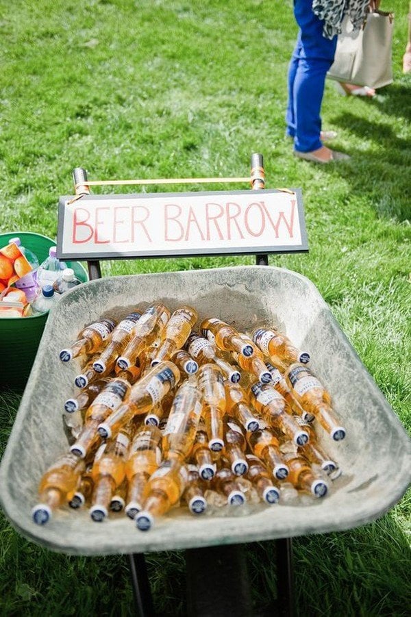 Backyard Wedding Ideas Beer in Barrow