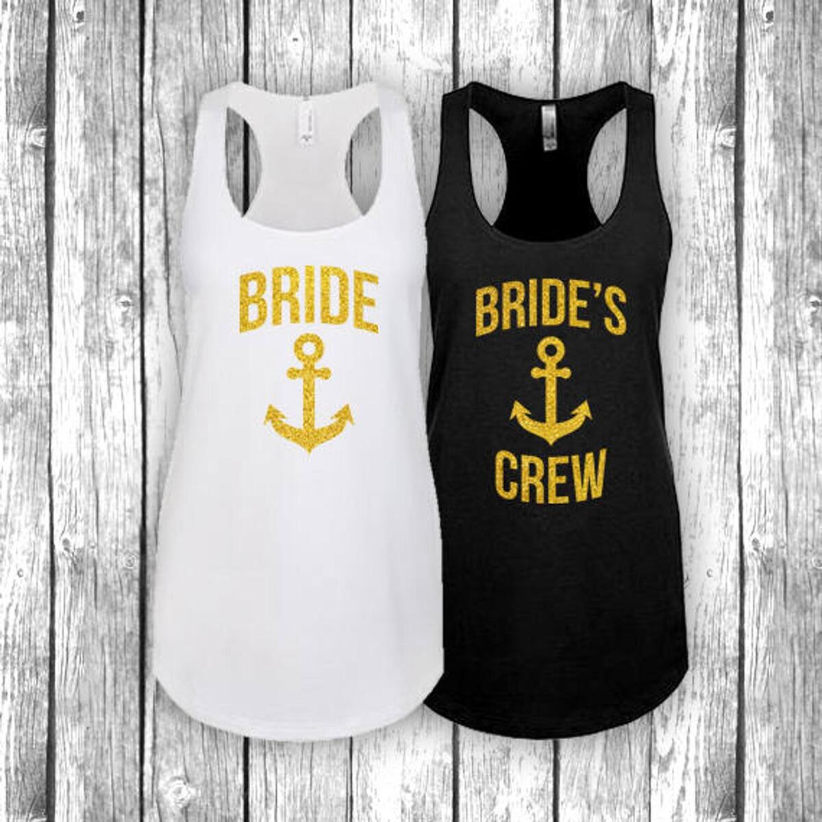 beach wedding bridesmaid shirt