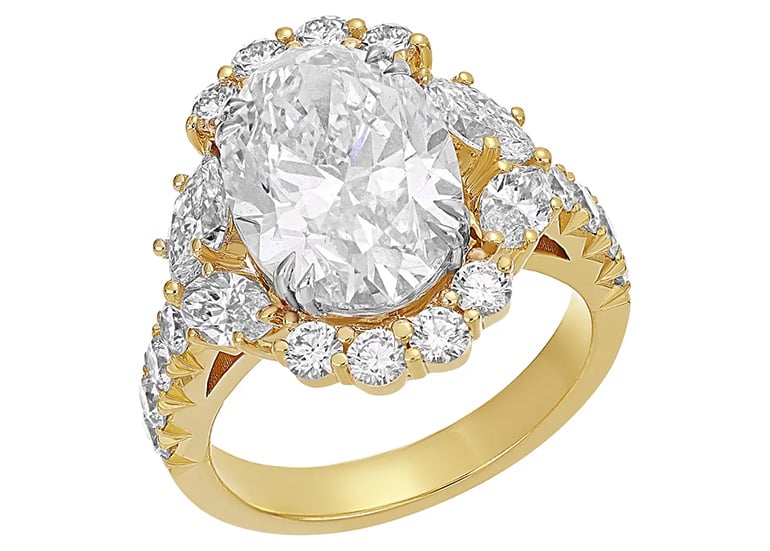 Bony Levy Luxury Vintage Engagement Diamond Ring