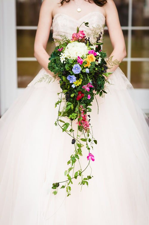 Blues and Pinks with Lots of Green