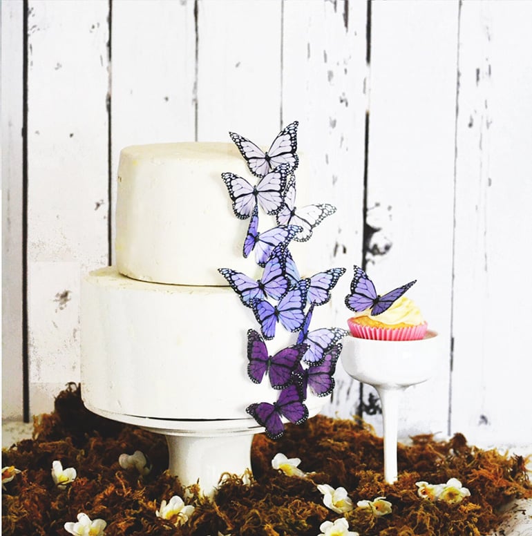 Butterfly Wedding Cake Topper