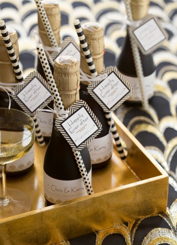 Mini Champagne Bottles