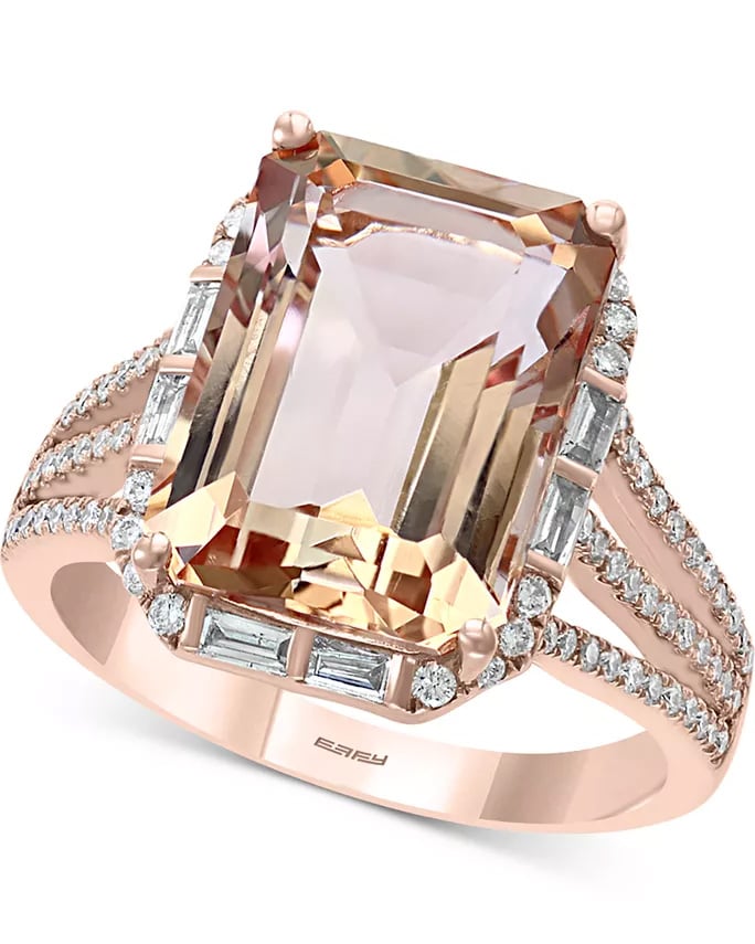Effy Morganite Engagement Ring