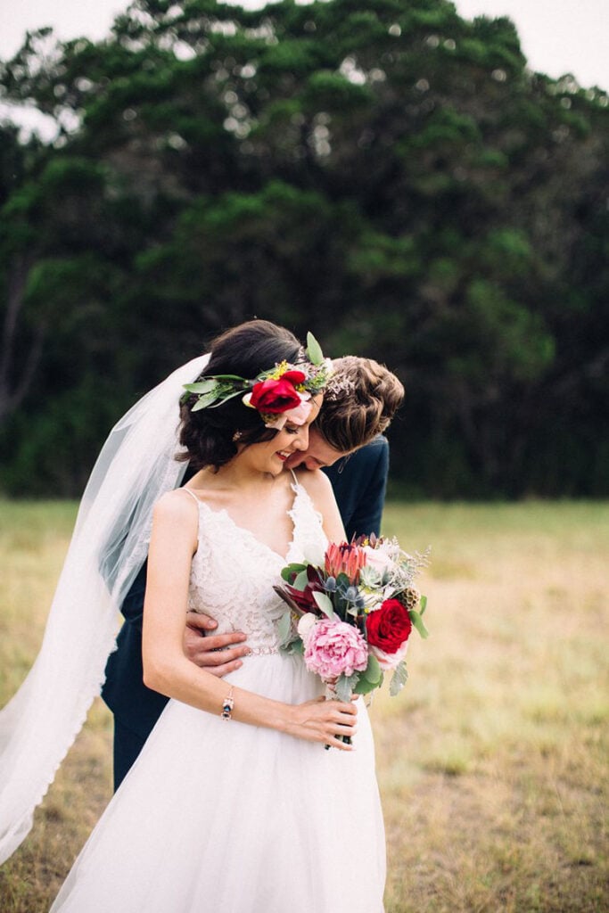 Fall Wedding Bouquet Simple