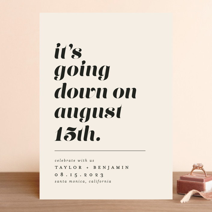 Minted Save the Dates