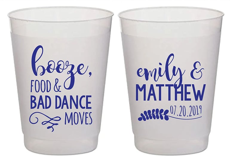 Funny Wedding Cups