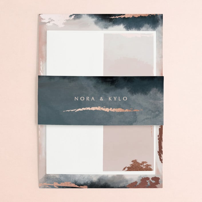 how to assemble wedding invitations