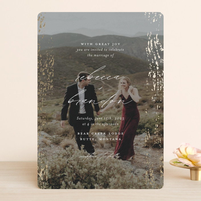 fall wedding invites