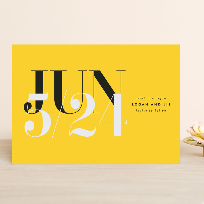 Minted Save the Dates