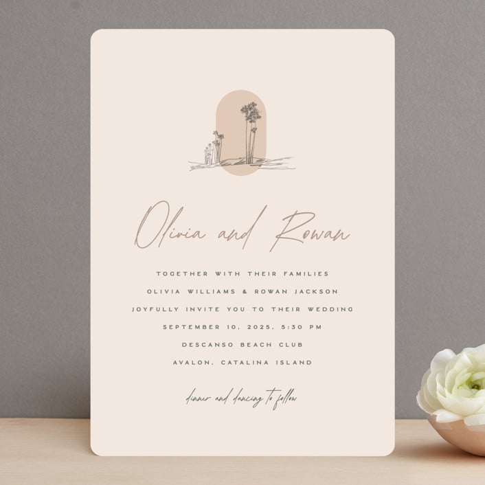 island beach wedding invitations