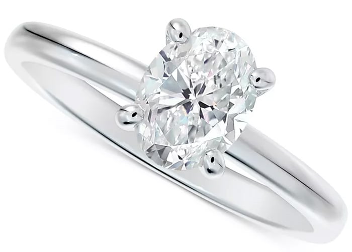 Oval Cut Diamond Engagement Ring