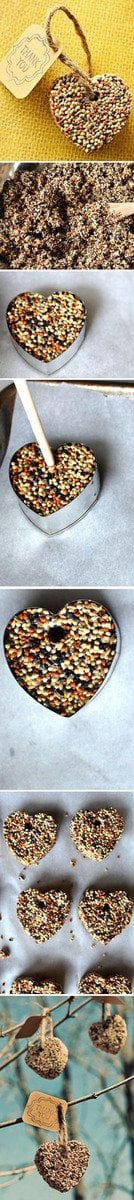 Birdseed wedding favor DIY via Intimate Weddings