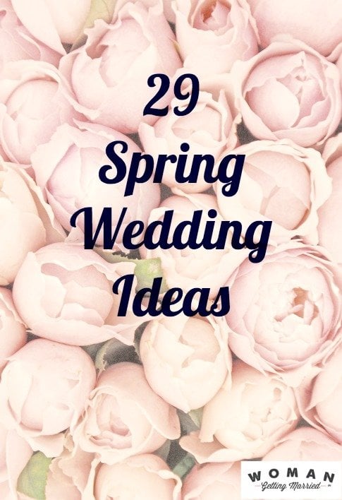 spring wedding colors