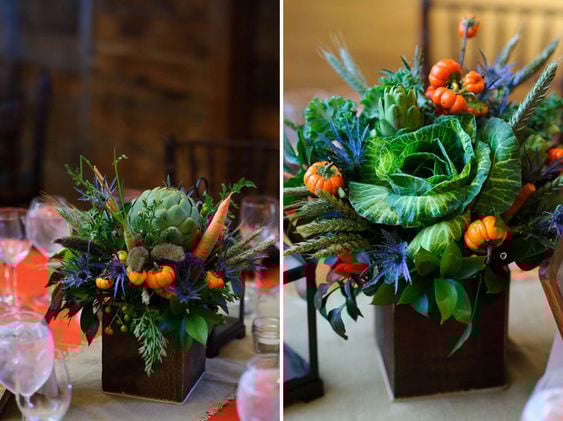 Wedding Centerpieces On Budget Vegetables