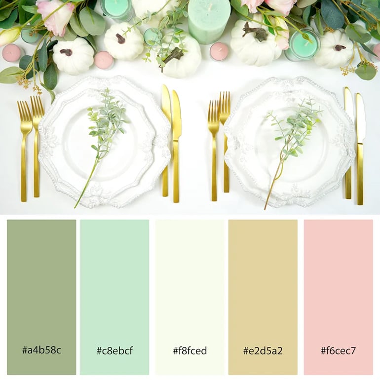 Wedding Colors Palette