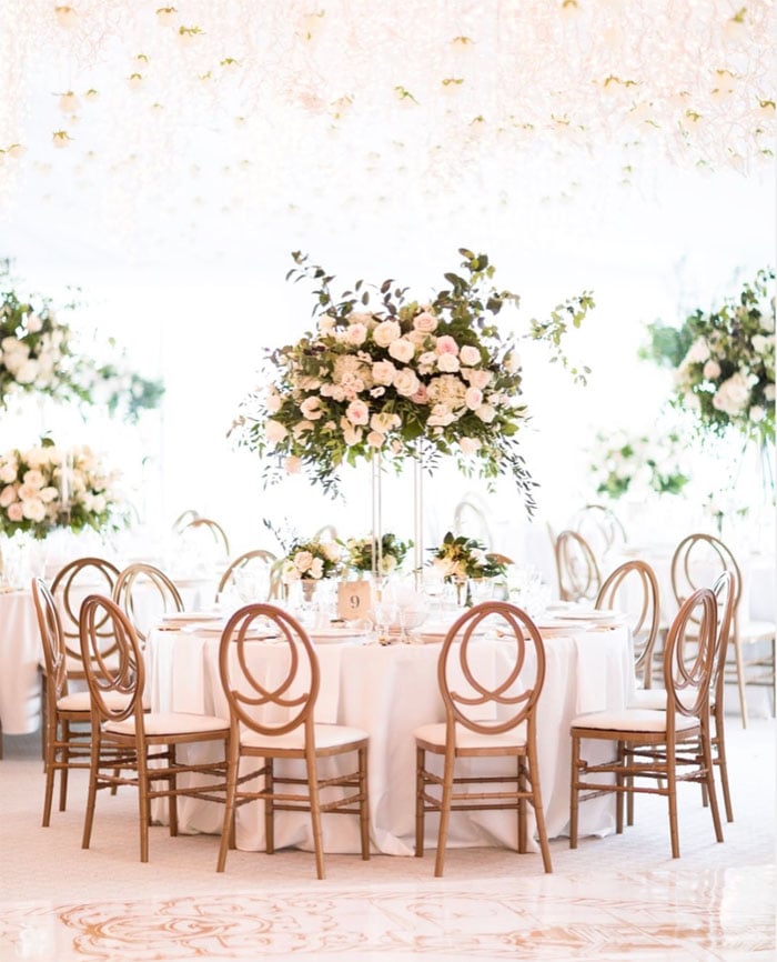 Wedding Flowers Small and Large Centerpieces