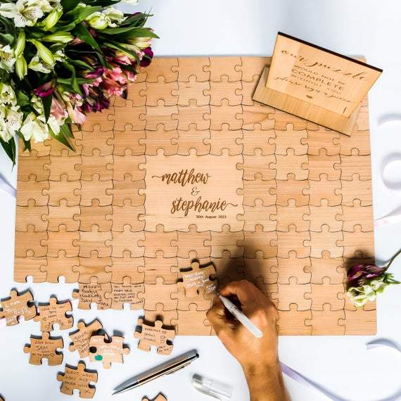 wedding guest book alternative