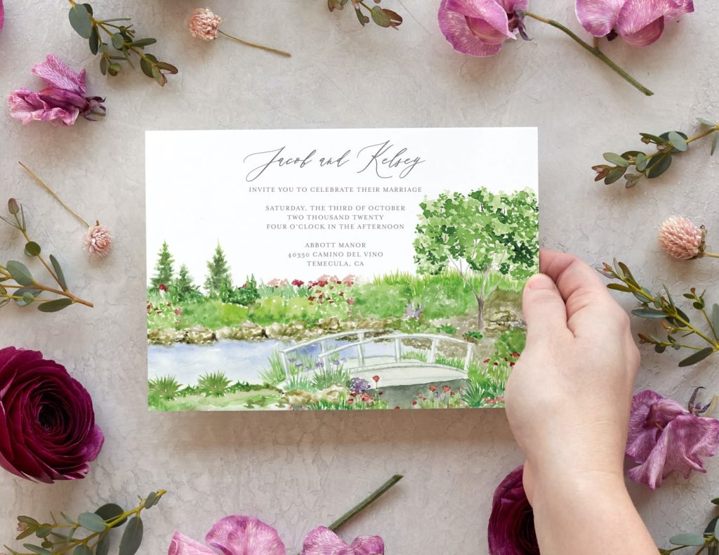 wedding invitation design