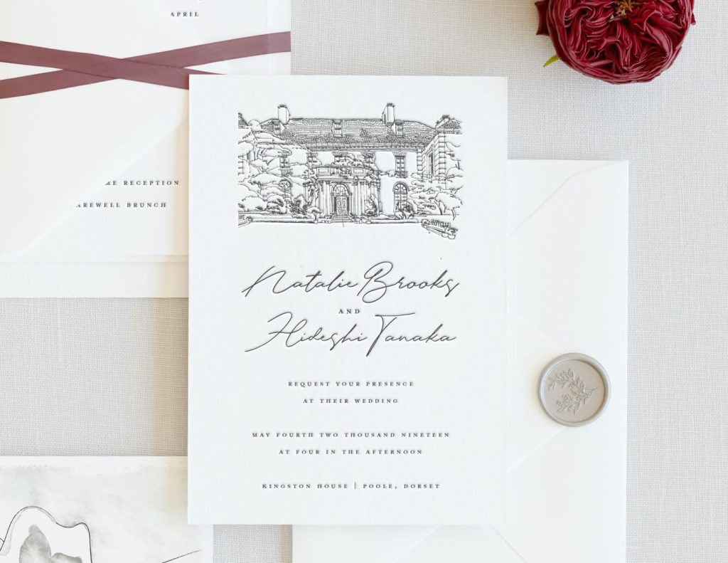 wedding invitation design