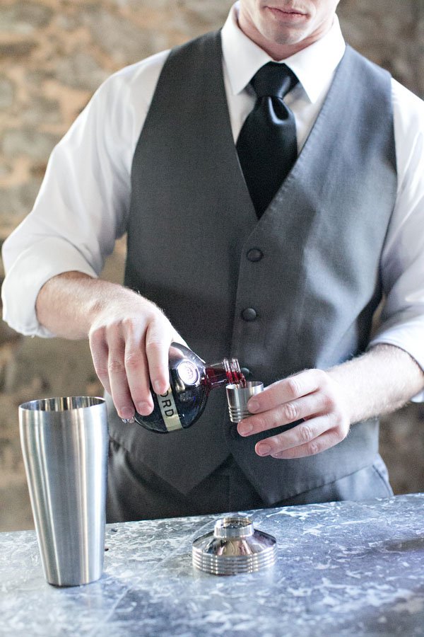 Wedding Sognature Cocktails Measuring Liqueur