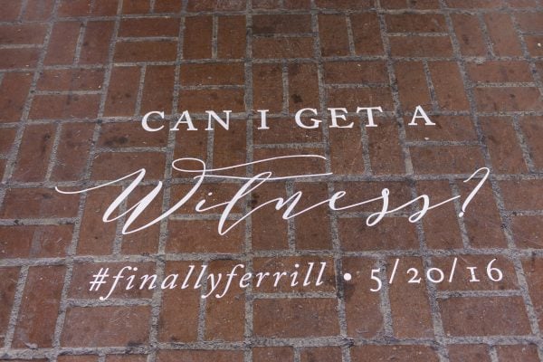 Wedding Signs Can I Get a Witness