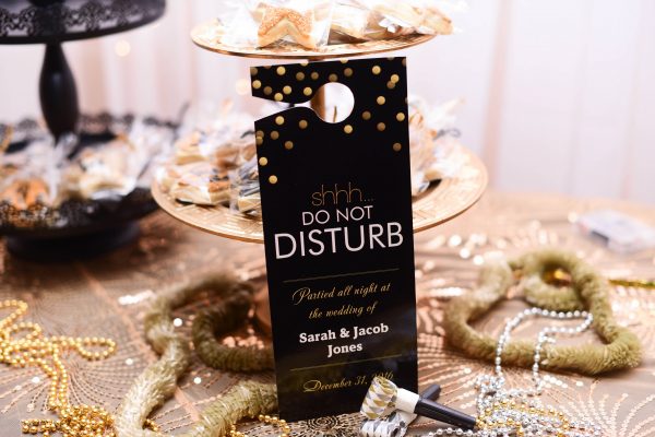 Wedding Signs Do Not Disturb