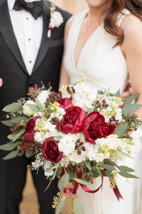 Winter Wedding Bouquets