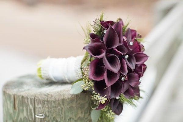 Winter Wedding Bouquets