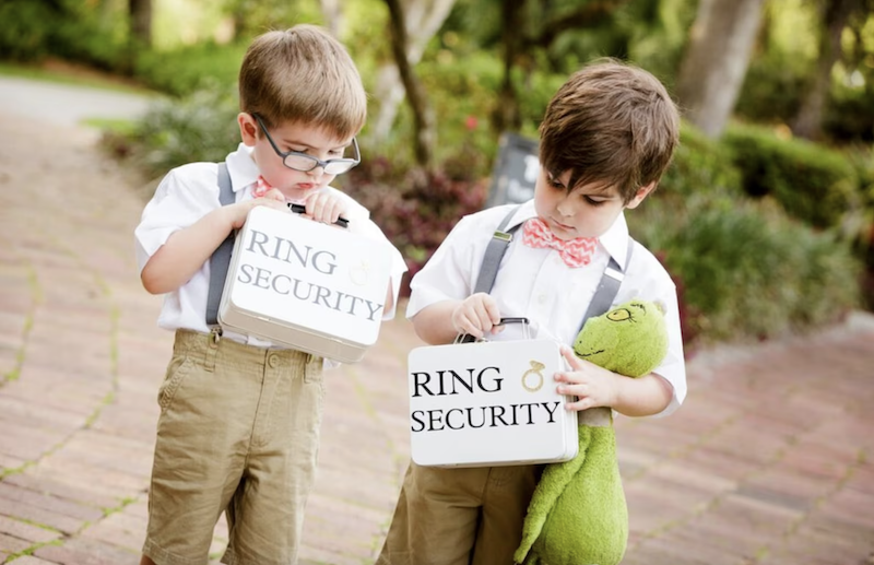 ring security boxes ring bearer