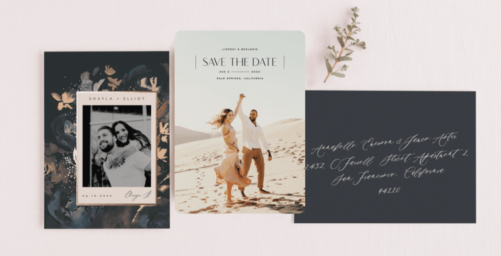 minted save the dates